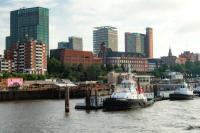 Hamburg from ferry